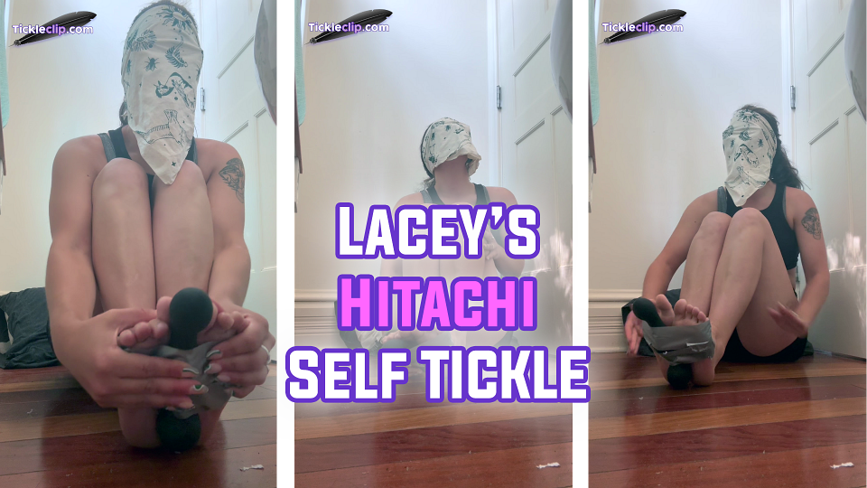 Lacey's Hitachi Self Tickle