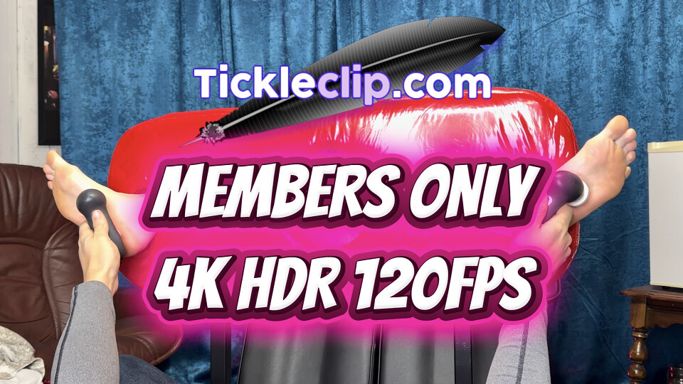 MEMBERS ONLY: Summer Tickled in the Red Stocks 4K HDR 120FPS